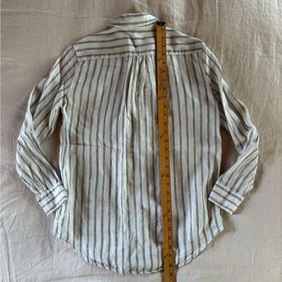 Striped Linen Button Down - Picture 7 of 7